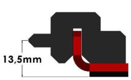 ADAPTER CL13 Montaż Clampine do blach panelowych