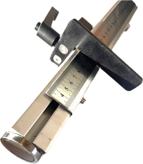 Przymiar magnetyczny do zaginarki uniwersalne MAAD PM-300 2 szt zestaw