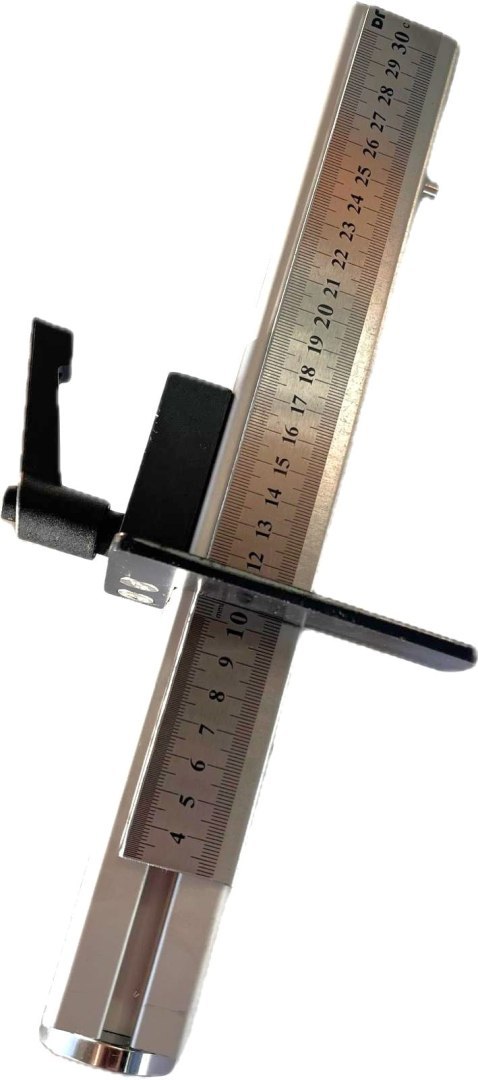 Przymiar magnetyczny do zaginarki uniwersalne MAAD PM-300 2 szt zestaw