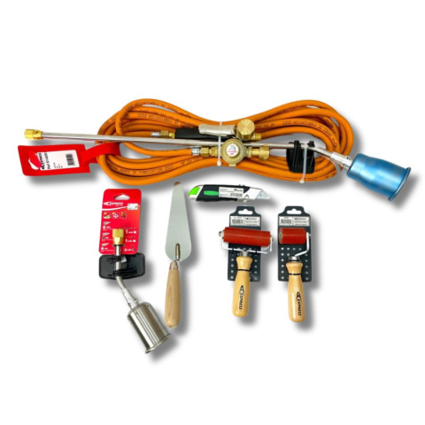 Express zestaw palników tytanowych dekarskich do papy Total Expert 100kW