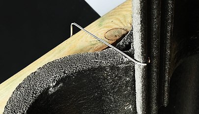 Spinki do dachówki nierdzewne BYNA 35 - 250szt.