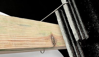 Spinki do dachówki ocynkowane BYNA 46 - 250szt.