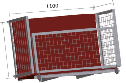 BOECKER Platforma do transportowania dłużycy / materiałów długich