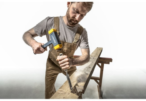 Młotek bezodrzutowy SECURAL z końcówkami z poliuretanu Halder 3380