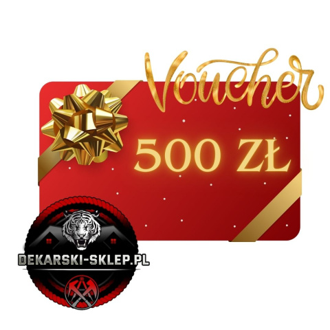 Voucher na 500zł - Dekarski Prezent