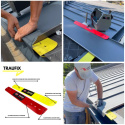 TRAUFIX – Zestaw szablonów okapu do montażu blachy (RED 10 mm i YELLOW 15 mm)