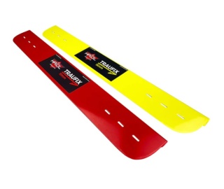 Haidl TRAUFIX - Zestaw szablonów zaginadeł do okapu do montażu blachy (RED 10 mm i YELLOW 15 mm)