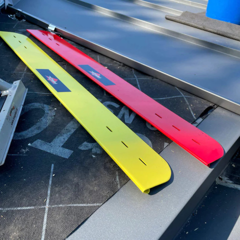 Haidl TRAUFIX – Szablon krawędzi zaginadło okapowe do montażu blachy - YELLOW