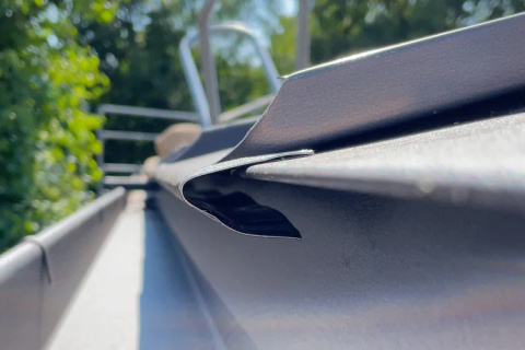 Haidl TRAUFIX – Szablon krawędzi zaginadło okapowe do montażu blachy - YELLOW