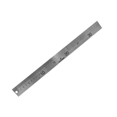 Linijka Metalowa Ciesielska Stolarska Ze Stali Nierdzewnej 350mm Jouanel