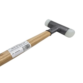 Młotek Bezodrzutowy 30mm Nylonowy Uchwyt z Drewna Hikorowego Jouanel