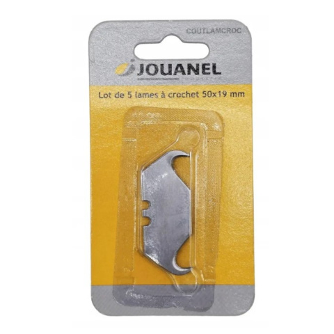 Ostrza Hakowe 19mm do Noży Jouanel COUT2L i COUT-R – Zestaw 5 szt