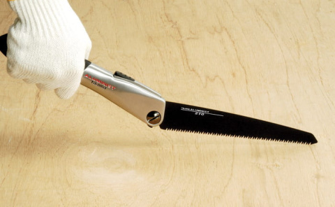 Piła japońska składana płatnica wąska uniwersalna Tajima "Aluminist" ALOR 240mm