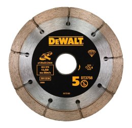 Podwójna tarcza diamentowa segmentowa do cięcia betonu 125/22,23mm Sandwich EXTREME DeWalt [DT3758-QZ]