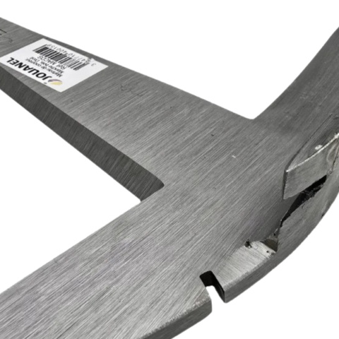 Młotek do Łupka Dekarski Prawy Kuty z Kowadełkiem, Prowadnicą i Ściągaczem – Jouanel MACDS