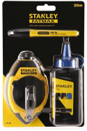 STANLEY 47-681 Zestaw sznur traserski dekarski 30m + marker + kreda 115g