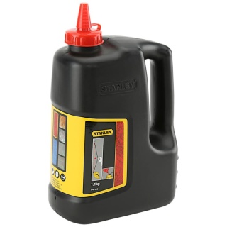 STANLEY 47-919 Kreda farba proszek traserska czerwona 1000g
