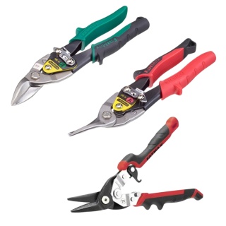 STANLEY FatMax uniwersalny zestaw nożyc dekarskich blacharskich : lewe + prawe 250mm + proste