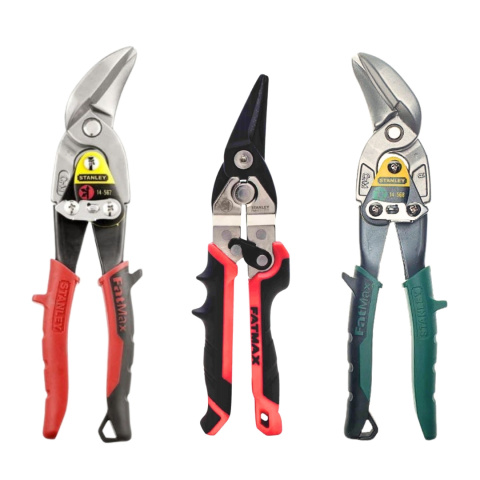 STANLEY FatMax zestaw nożyc dekarskich prawe + lewe wygięte uniwersalne + proste