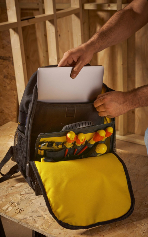 STANLEY STST1-72335 Plecak narzędziowy, kieszeń na laptopa 24L