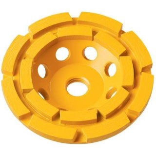 Tarcza diamentowa garnkowa dwurzędowa do szlifowania betonu i kamienia, 125mm EXTREME DeWalt [DT3796-QZ]
