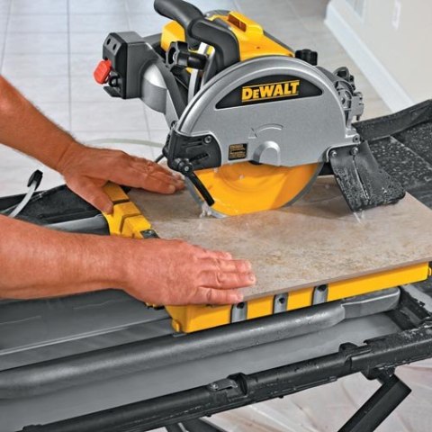 Elektryczna przecinarka do płytek na mokro 250mm, 1600W, DeWalt [D24000-QS]