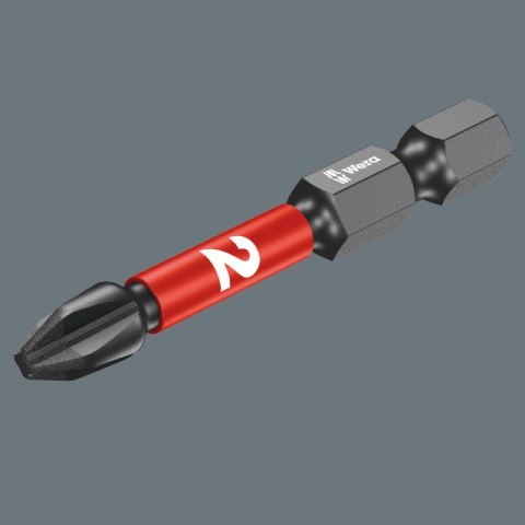 Komplet końcówek udarowych 1/4", 50mm, 6 szt. Bit-Check 6 Impaktor 1 Wera [05057695001]