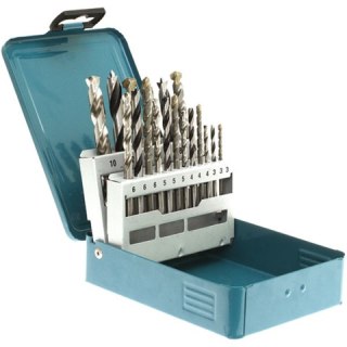 Zestaw 18szt. wierteł do betonu, drewna i metalu, Makita [D-46202]
