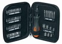 Zestaw 56szt. końcówek i nasadek z wkrętakiem grzechotkowych, Black&Decker [A7104-XJ]