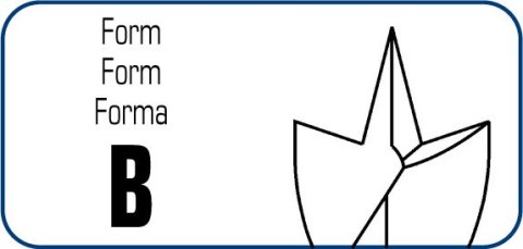 Zestaw 8szt. wierteł krętych do drewna, Alpen TM-8 [0000600092100]