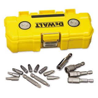 Zestaw końcówek i nasadek 1/4" 15szt. Dewalt [DT7918-QZ]