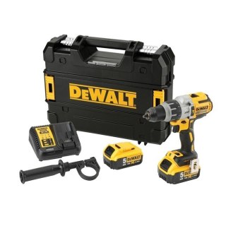 Akumulatorowa wiertarko-wkrętarka udarowa 18V 2x5,0Ah DeWalt [DCD996P2-QW]
