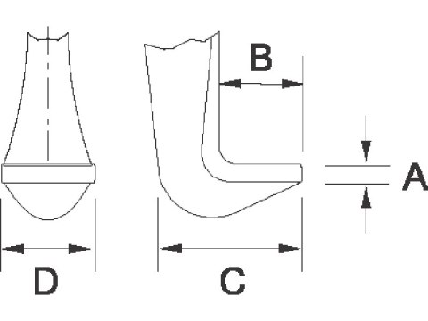 Dwuramienny ściągacz do łożysk [4532-D]