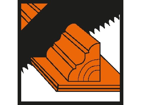 Piła ręczna płatnica do belek drewnianych, 600mm, ProfCut BAHCO [PC-24-TIM]