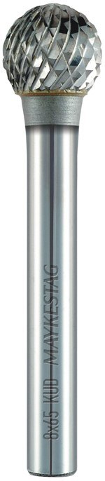 Pilnik obrotowy/ frez kulisty do metalu, KUD Alpen [0787406112100]