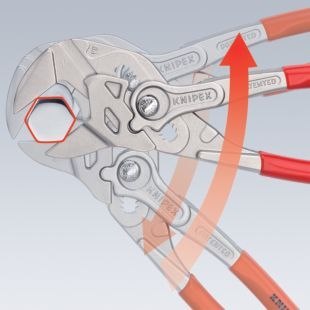 Szczypce nastawne/klucz 400mm KNIPEX [86 03 400]