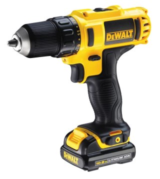 Wiertarko-wkrętarka akumulatorowa DeWALT [DCD710D2-QW] 10,8V Li-Ion, 2x2,0Ah