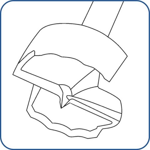 Wiertło puszkowe do drewna 40mm, Alpen [0023904000100]