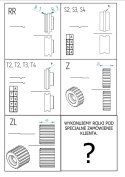 ROLKI DO ŻŁOBIARKI CW-50.200 1 KOMPLET