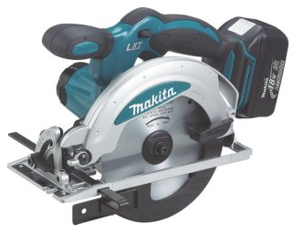 Akumulatorowa pilarka tarczowa 165mm 18V Li-ion 2x5,0Ah, Makita [DSS610RTJ]