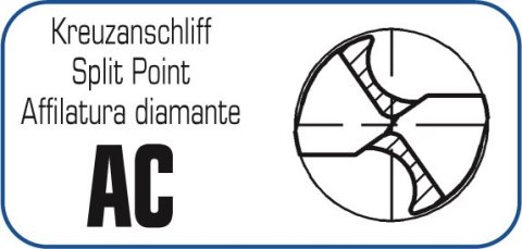 Komplet 6 szt. wierteł HSS Super do metalu 1/4", ALPEN ATM-6 [0000100806100]