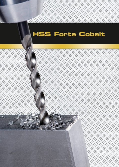 Wiertło do metalu, kobaltowe 12,0mm, HSS-Co Forte ALPEN [0061101200100]