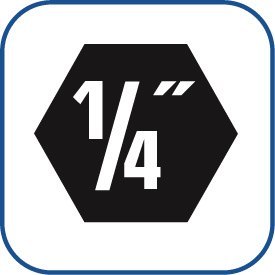 Zestaw 3szt. wierteł do szkła z płytką widiową ATM-3 Profi Glas, Alpen [0028900003100]