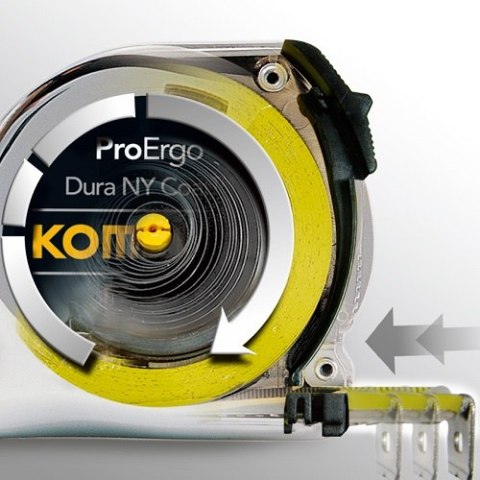 Miara zwijana 10m Komelon [PEC105], ProErgo-C