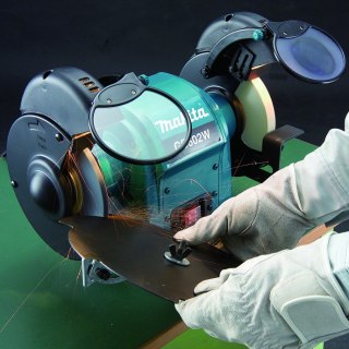 Szlifierka stołowa dwutarczowa 2x150mm, 250W, Makita [GB602W]