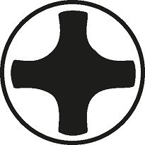 Wkrętak krzyżowy do śrub Philips PH-4, z sześciokątnym zabierakiem, ERGO Bahco [BE-8640]