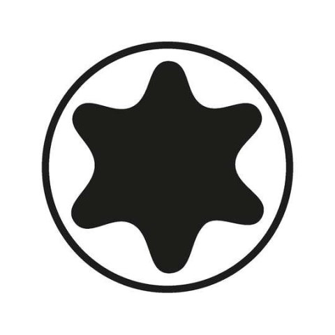 Zestaw 10 końcówek udarowych Impaktor 1/4" do śrub z gniazdem TORX, rozmiar TX40/25mm, Wera [05057627001]