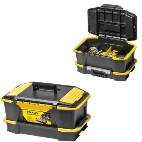 Zestaw 2 skrzyń narzędziowych Click&Connect [STST1-71962]
