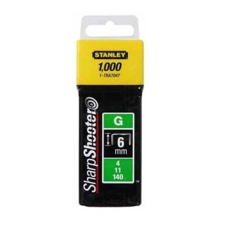 Zszywki stalowe G 6mm Stanley [1-TRA704T]