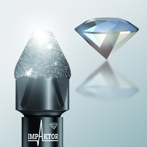 Zestaw 10 końcówek udarowych Impaktor 1/4" do śrub z gniazdem Pozidriv, rozmiar PZ2/25mm, Wera [05057621001]